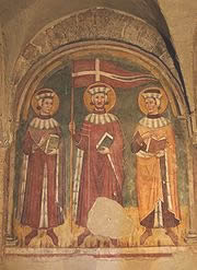 Affresco in San Pietro a Tuscania