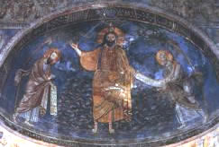 Affreschi nella chiesa di San Silvestro, Tivoli