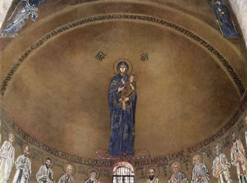 Vergine col Bambino e gli Apostoli: Duomo di Torcello