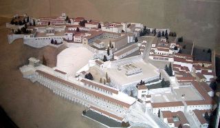 Modello dell'antica città di Pergamo