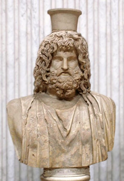Busto di Serapide Museo Pio-Clementino, Sala Rotunda
