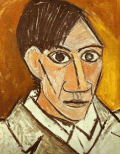 Pablo Picasso: Autoritratto del 1907