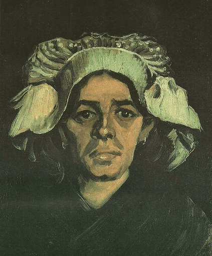 “Contadina, ritratto di Giordina de Groot” di Van Gogh
