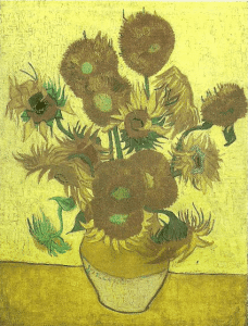 Girasoli di van Gogh del gennaio 1889