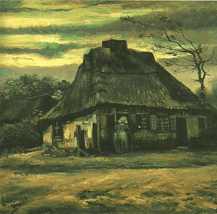 Il casolare – La Chaumière di Vincent van Gogh