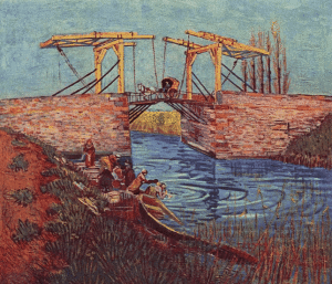 van gogh - ponte di langlois collezione privata