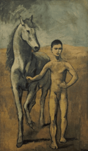 Picasso: Ragazzo che conduce un cavallo