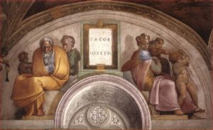 Scopri di più sull'articolo La lunetta con Giacobbe e Giuseppe nella Cappella Sistina