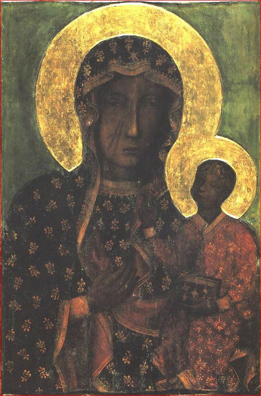 Autore ignoto: Nella Madonna Nera di Częstochowa
