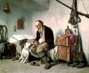 Arte in Italia: Antonio Rotta - Un uomo ed il suo cane